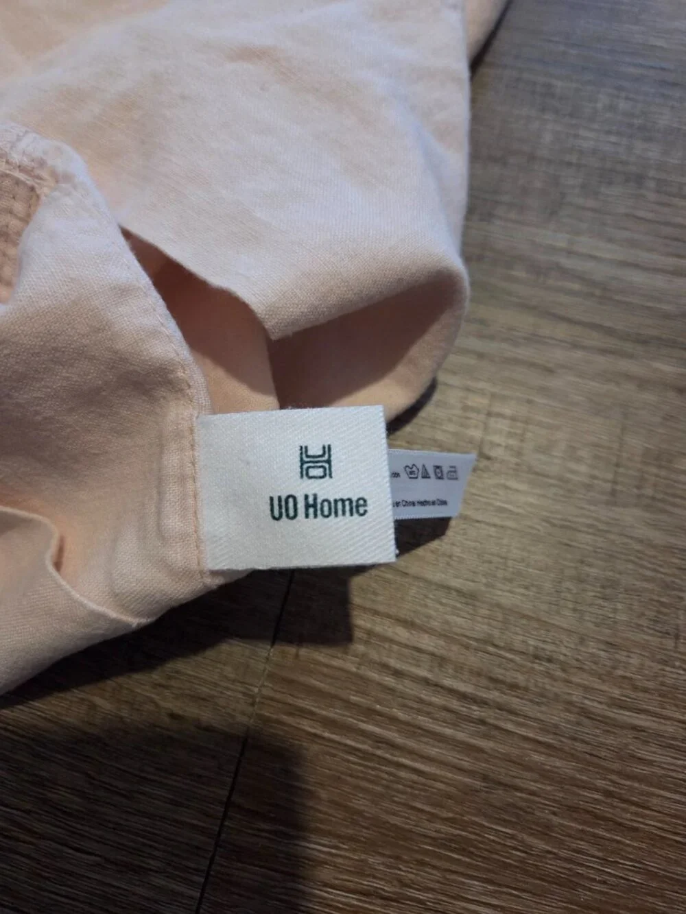 Urban outfitters home linen blend queen duvet set